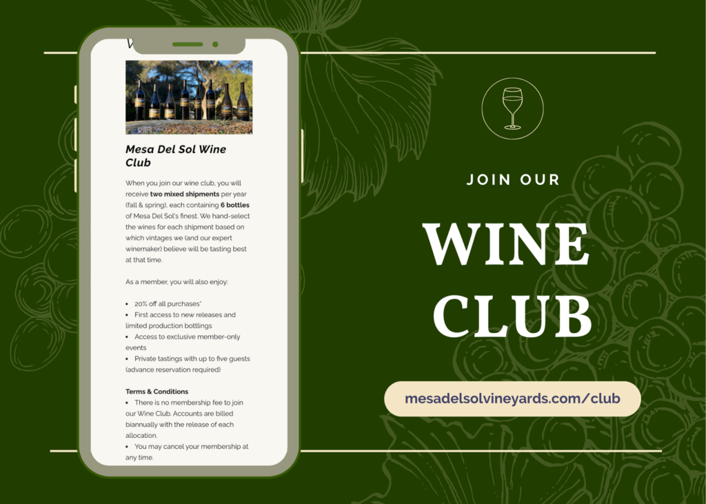 Join the Wine Club in Time for Fall